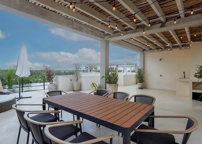 Luxury Penthouse With Private Rooftop Pool And Stunning Jungle Views